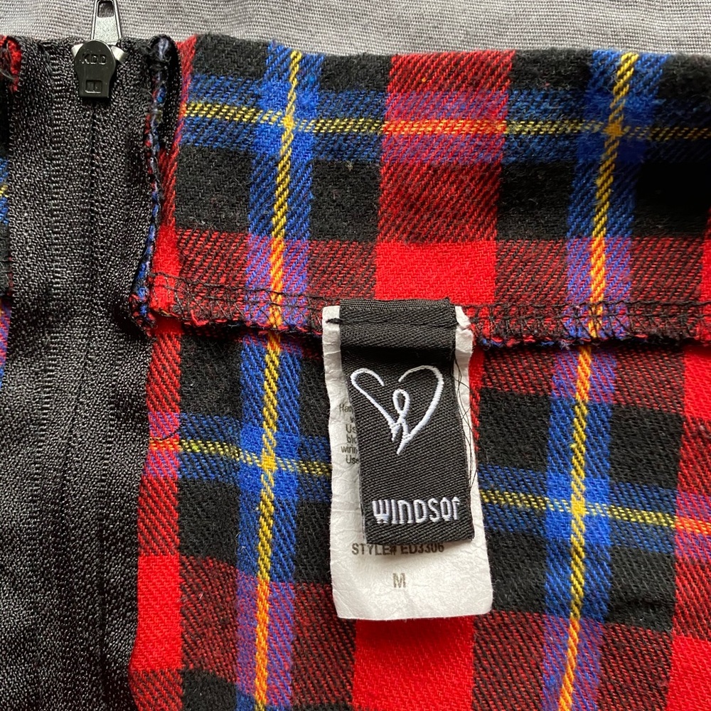 Plaid skirt